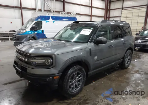 2021 Ford Bronco Sport Big Bend z USA, uszkodzony, nr VIN 3FMCR9B67MRA52543